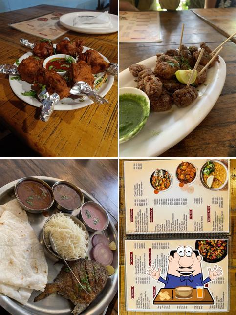 Food at Vibha restaurant
