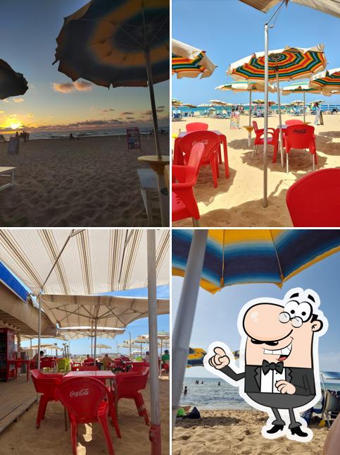 Gli interni di Kiosko del Mar