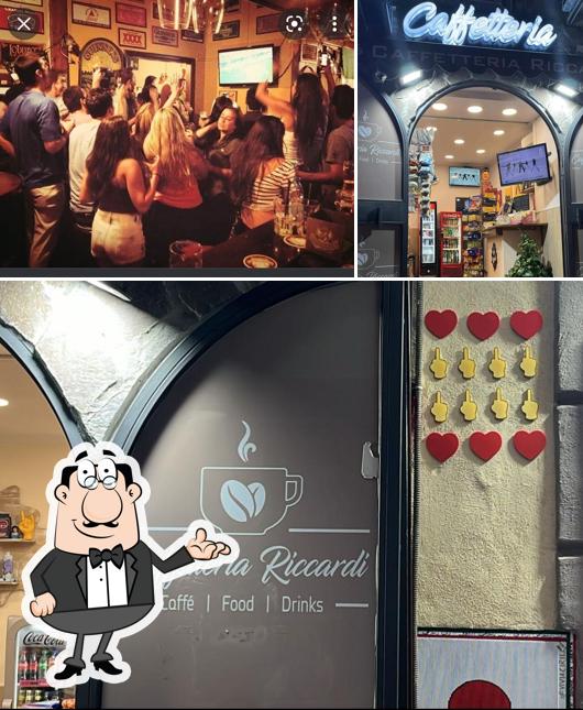 Gli interni di Caffetteria Riccardi