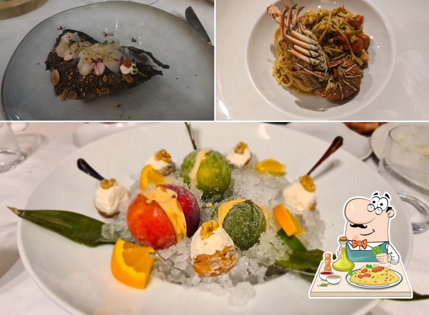 Scampi al Cuisine 83 Enoteca di Mare Chef Andrey