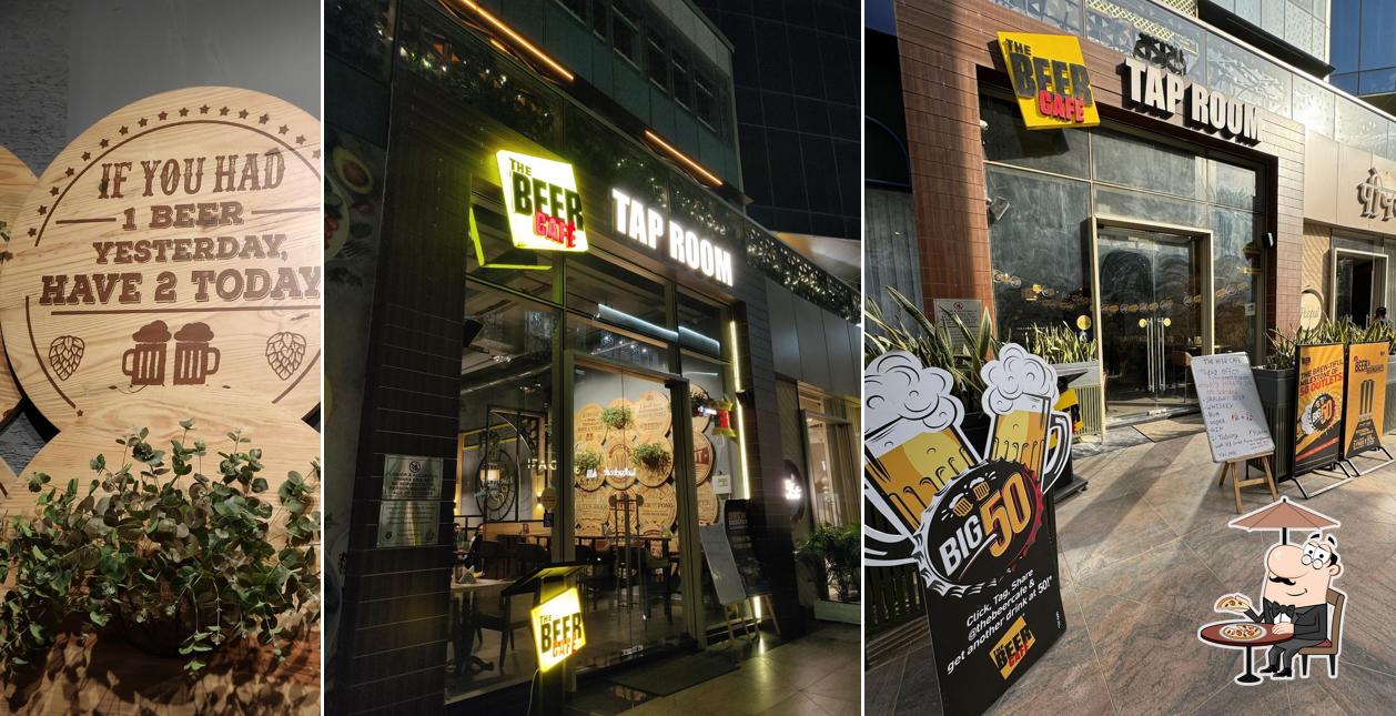 The exterior of The Beer Café