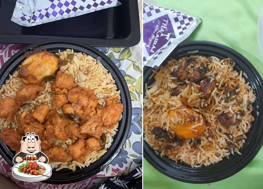 Meals at Thalairaj Biryani
