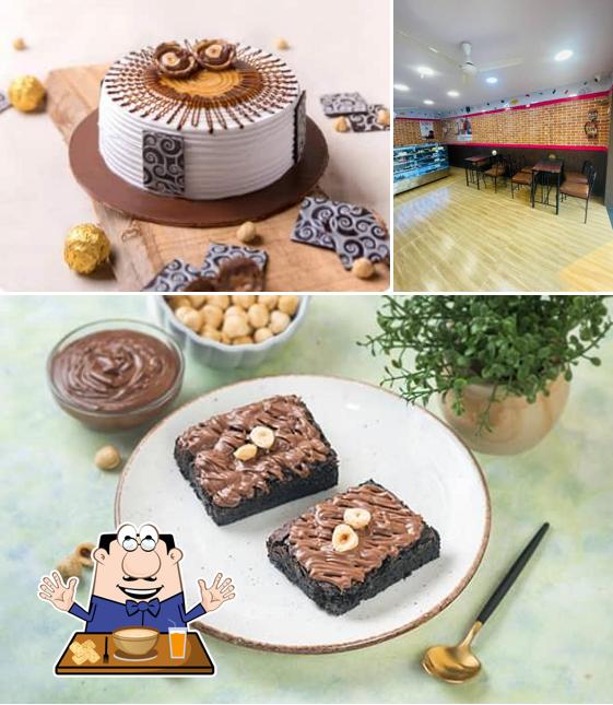 The image of Monginis’s food and interior