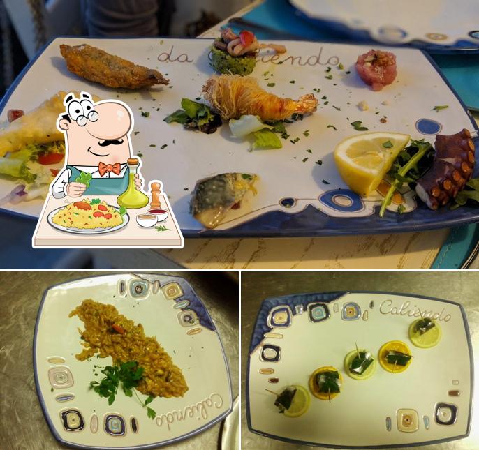 Cibo al Osteria Da Caliendo