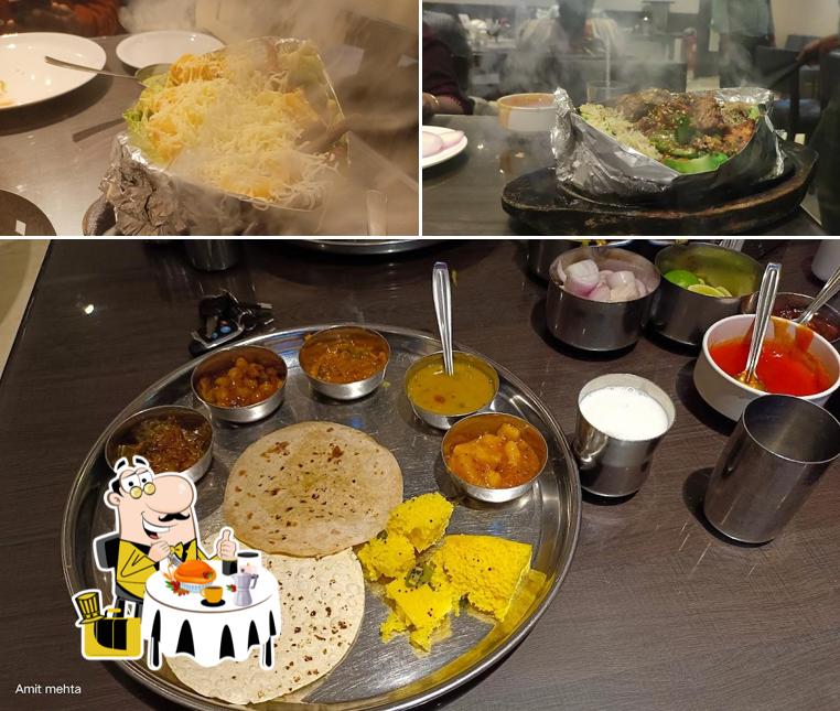 Food at Petals Restaurant