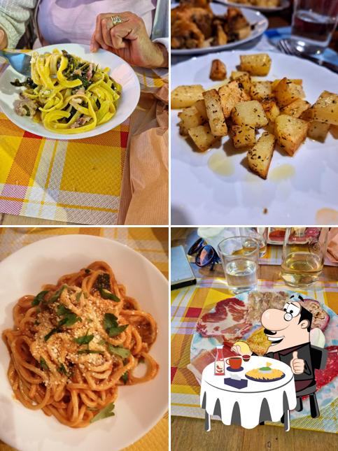 Piatto di formaggi al La Fraschetta da Polly