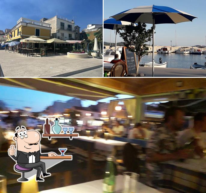 Gli interni di Slar finger food & bar