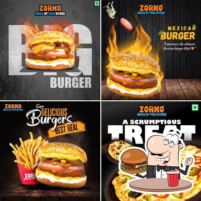Get a burger at Zorko Cafe