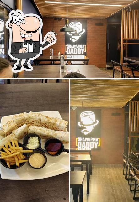 The interior of Shawarma Daddy