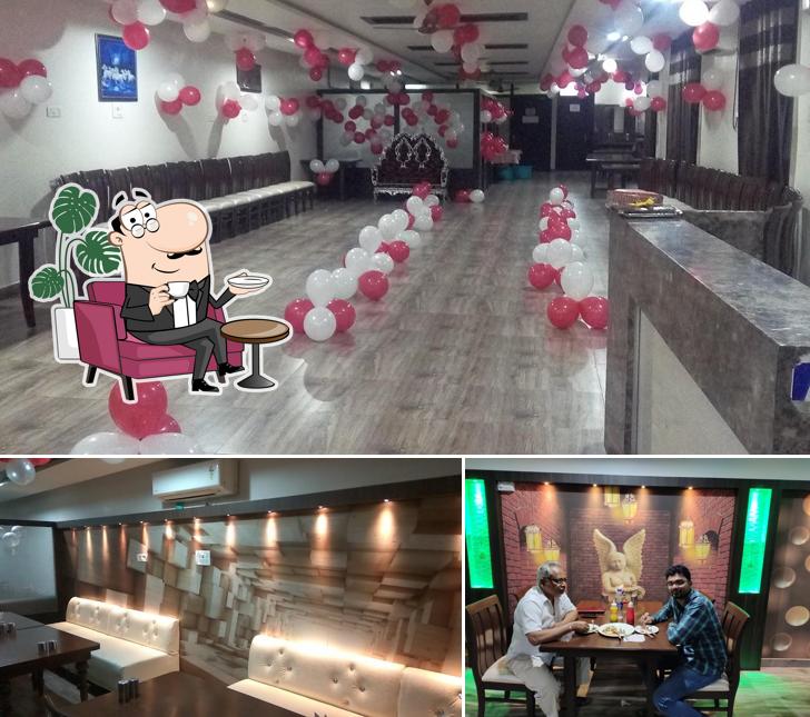 The interior of Dawat Restaurant