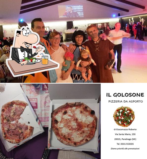 Il golosone si caratterizza per la cibo e interni