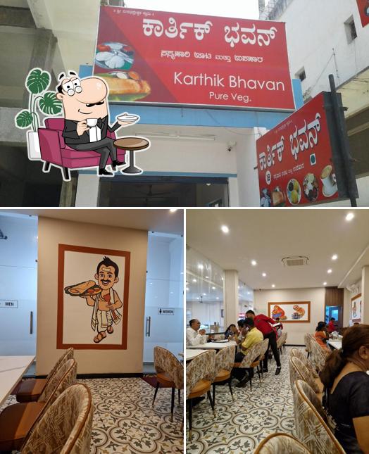 The interior of Townhouse Shivamogga Formerly Karthik Bhavan
