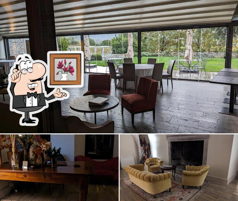 Gli interni di Resort Podere Castel Merlo