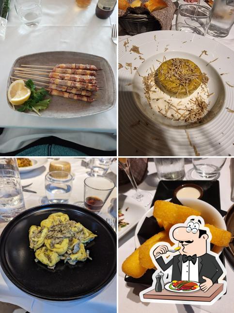Cibo al Ristorante La Vecchia Locanda
