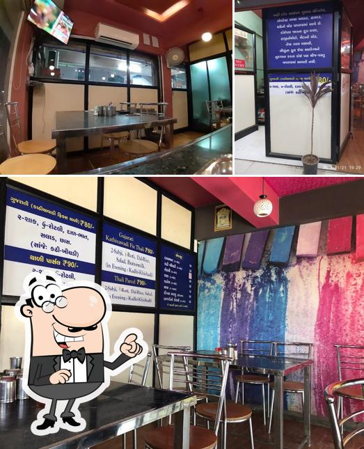 Check out how BAPA SITARAM Kathiyawadi Hotel looks inside