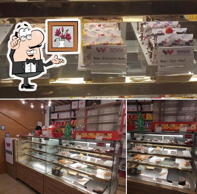 The interior of Winni Cakes & More ( Madhuvan Cafe )