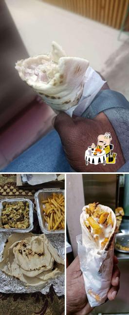 Food at Shawarma Bites