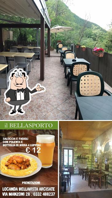 Gli interni di Locanda Bellavista