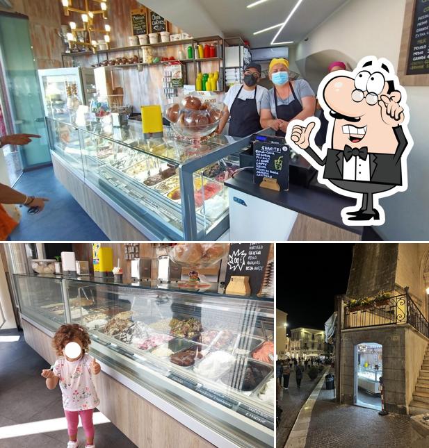 La foto di interni e cibo da Gelateria Di Silvio