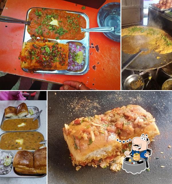 Meals at Gujarat Pavbhaji center