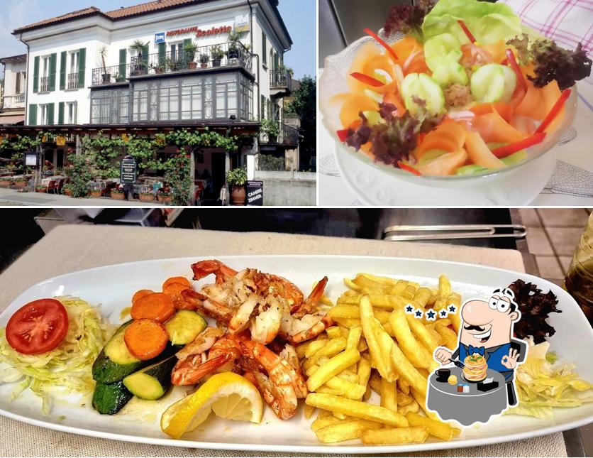 Dai un’occhiata alla foto che raffigura la cibo e esterno di Ristorante Scaletta