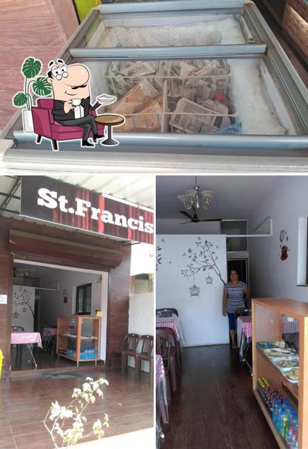 Check out how St Francis Cafe looks inside