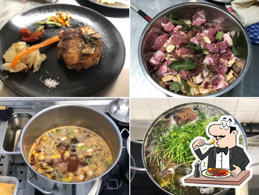 Cibo al Auberge de Perly