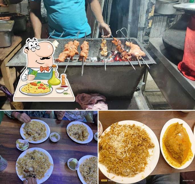 Food at B-3 Biriyani