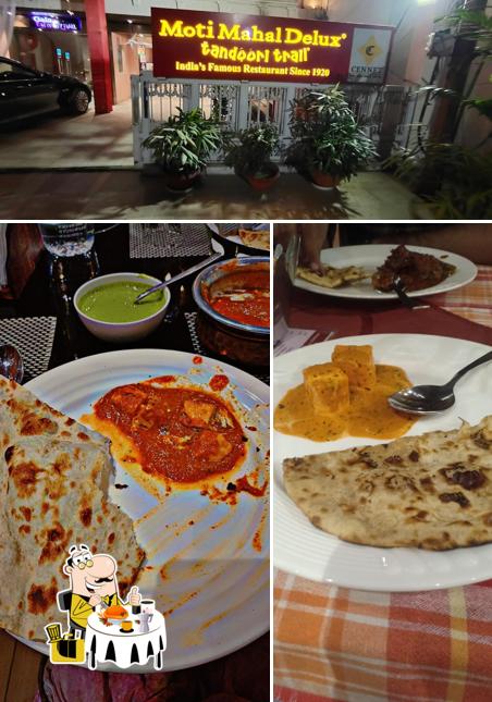 Among various things one can find food and exterior at Moti Mahal Delux Tandoori Trail