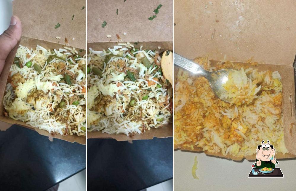 Food at Biryani in Box