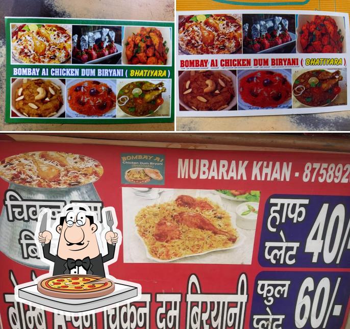 Get pizza at Bombay A-1 Chicken Dum Biryani Bhatiyara house
