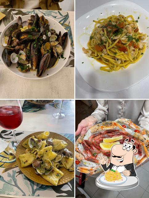 Spaghetti alla carbonara al Pescheria Ostiense / Risto-pescheria
