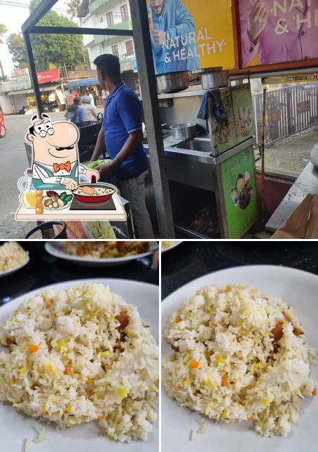 Fried rice at Salala Bakery And Food Court