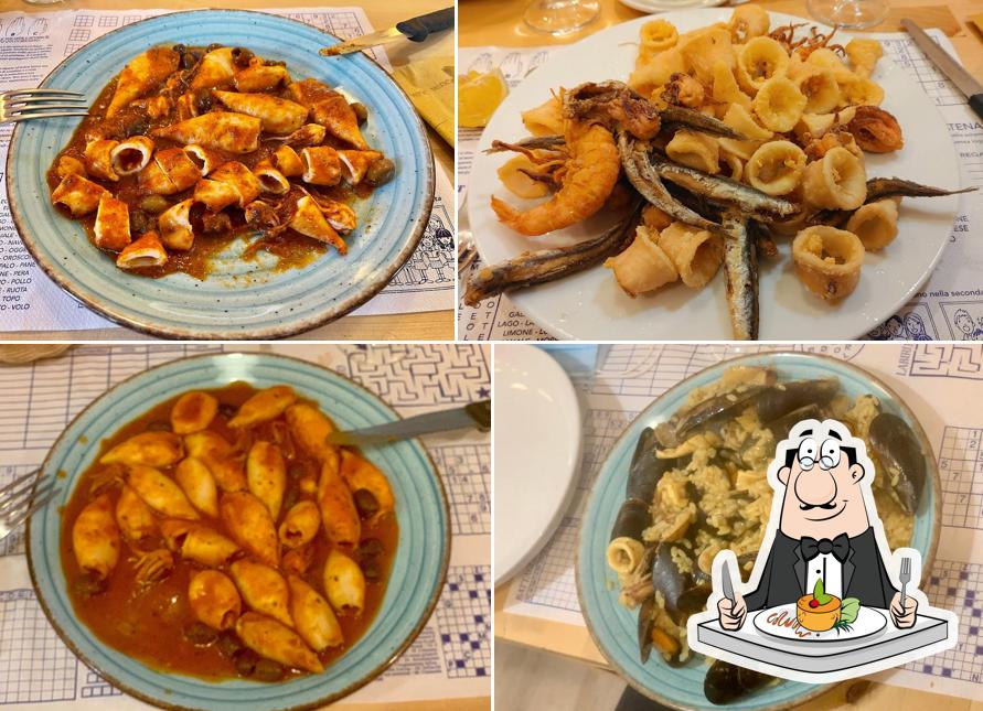 Cibo al Trattoria nel Blu