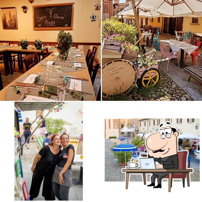 Siediti a un tavolo di Antica Trattoria Golfieri