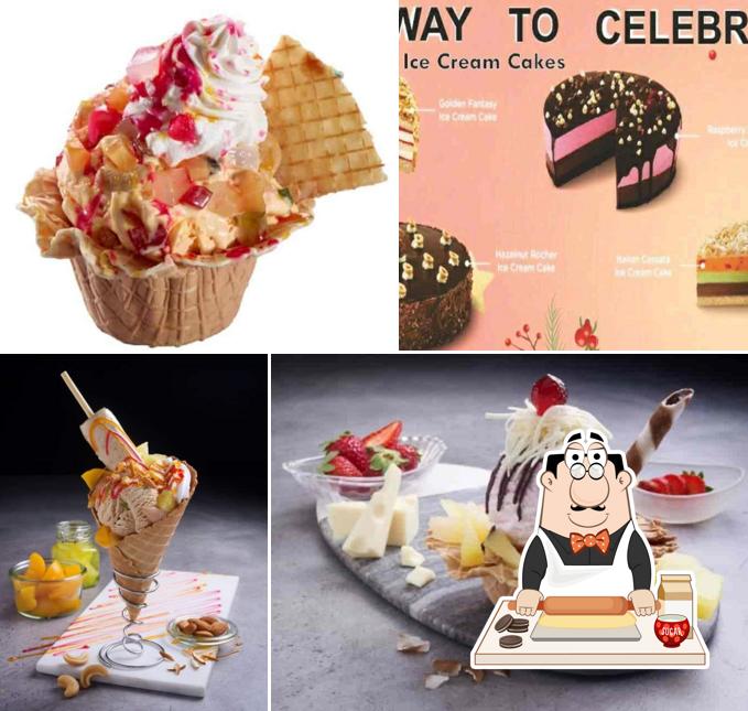 Order one of the sweet dishes