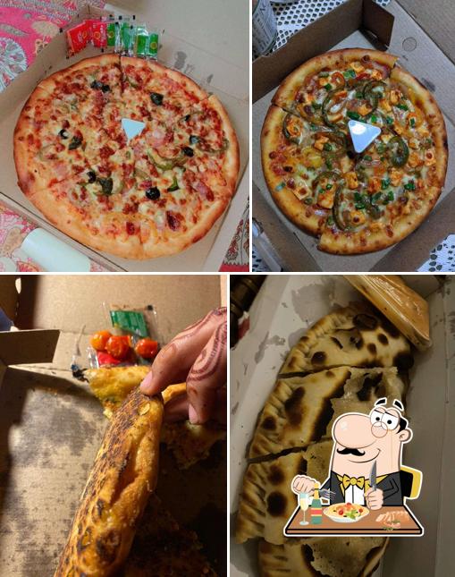 Food at Tipsy Tomato Pizzeria