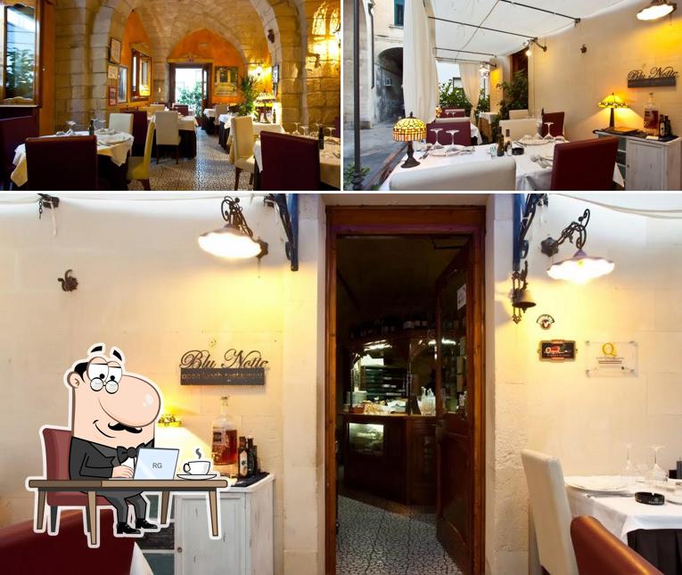 Dai un'occhiata agli interni di Ristorante Blunotte