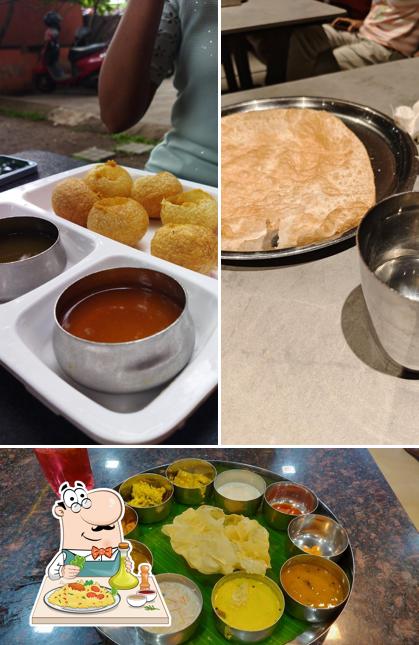 Food at Madurai Vegetarian
