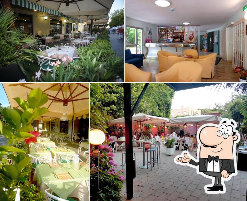 Gli interni di La Cambusa