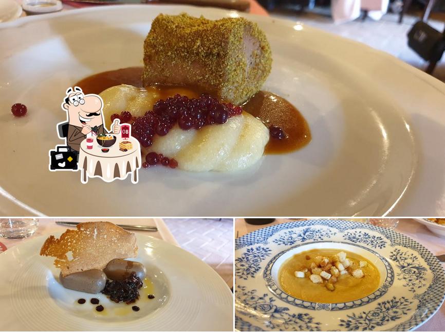 Platti al Osteria di Golpaja
