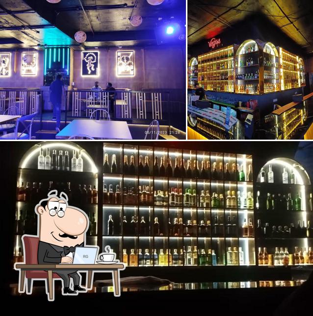 The interior of Vegas The Night Club