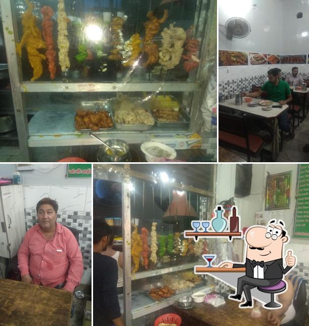 The interior of Dilli Darbar Chicken Point Saleem S