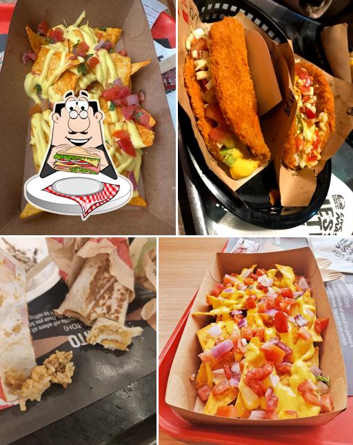Club sandwich at Taco Bell