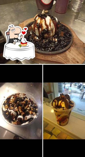 Lassi Shop serves a range of sweet dishes