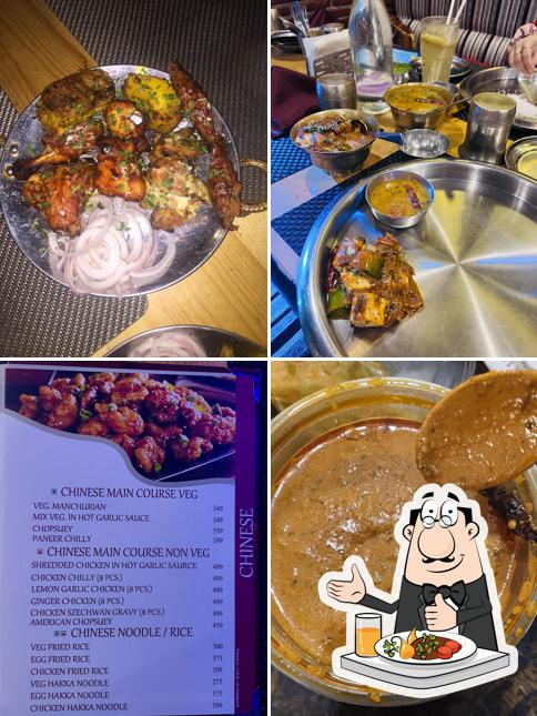 Food at Pind Balluchi Agra