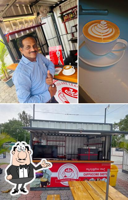 The interior of CAPPUCCINO SHOTS