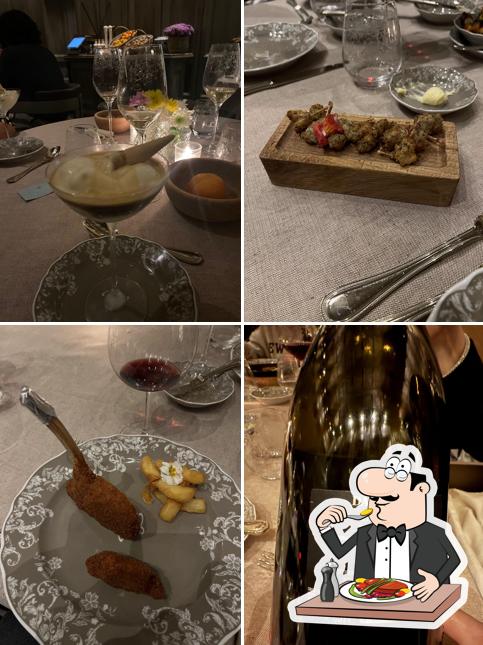 Cibo al Trattoria Lazzati
