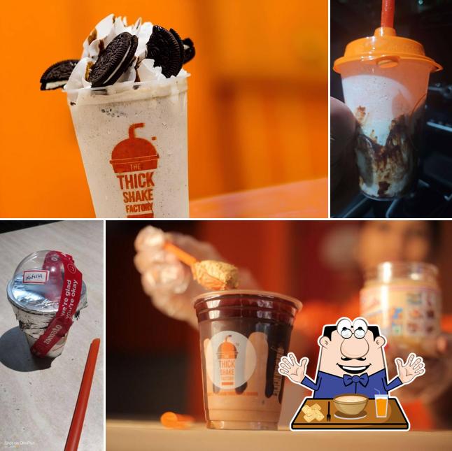 Food at The Thickshake Factory