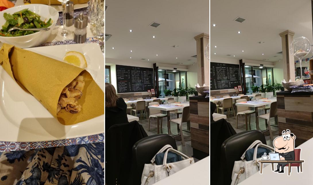 Gli interni di Mi Casa Osteria